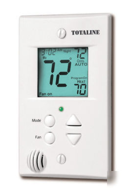 Carrier programmable flush mount thermostat flat stat 