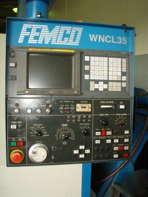 Femco wncl 35/70 1998 fanuc ot 12