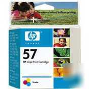 Hp no. 57 tri-color inkjet printer cartridge |C6657AN