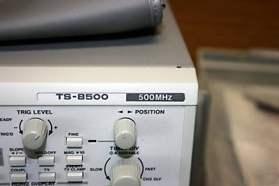 Iwatsu ts-8500 lecroy LA354 500 mhz oscilloscope 354
