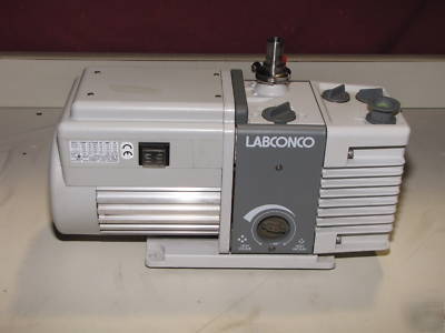 Labconco 117 rotary vane dual stage adj vacuum pump