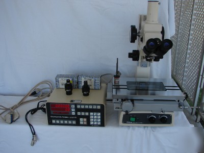 Nikon mm-11 measurescope + metronics qc-2000 dro