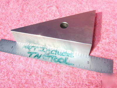 Triangle angle gage block 30-60-90 vintage toolmaker 