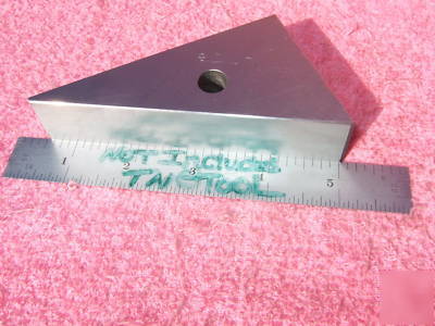 Triangle angle gage block 30-60-90 vintage toolmaker 