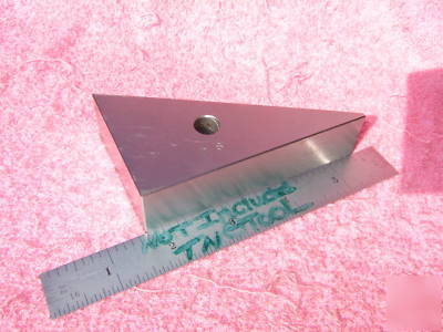 Triangle angle gage block 30-60-90 vintage toolmaker 