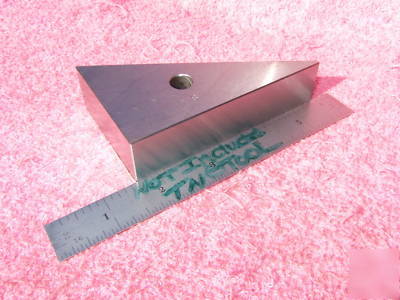 Triangle angle gage block 30-60-90 vintage toolmaker 