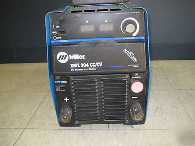 Used miller xmt 304 cc/cv inverter welder