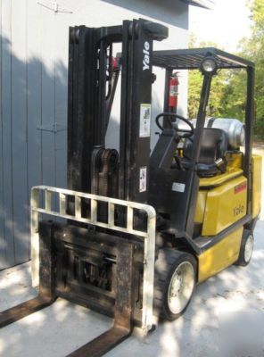 1998 yale cushion tire forklift, lp, 6000LB / sideshift