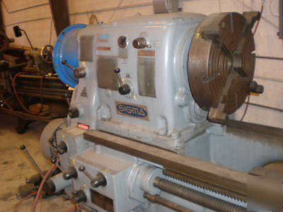  great condition sigma tos engine lathe 36