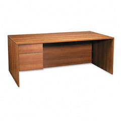 Global adaptabilities single pedestal desk