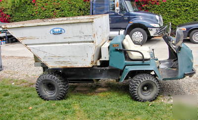 Industrial hydraulic hi-dump cart (not a gator) GAS16HP