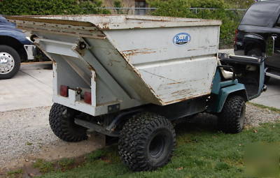 Industrial hydraulic hi-dump cart (not a gator) GAS16HP