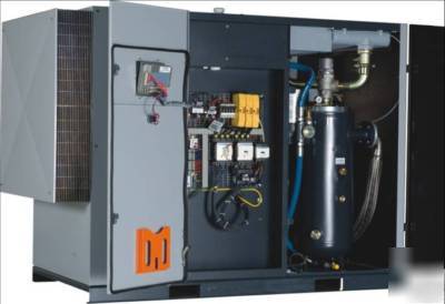 New 125 horsepower rotary screw air compressors - 