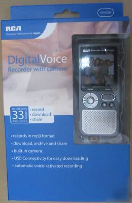 New brnad rca RP5050 (128 mb) digital voice recorder