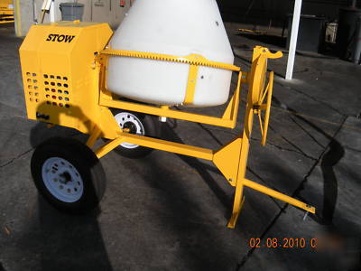 New multiquip stow concrete mixer 9CF 8HP honda engine 