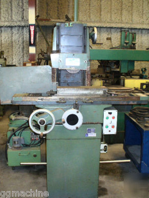 6 x 18 jet surface grinder,1987,fine pole magnet chuck