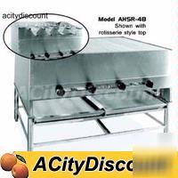 American range 48 inch horizontal gas chicken broiler