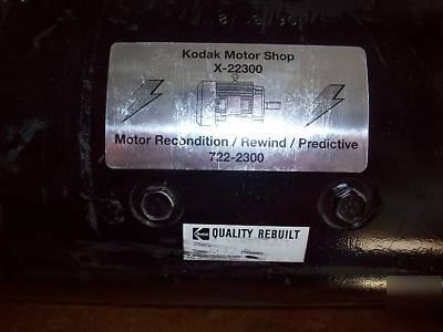 Crown forklift motor 020260-001 W7AB01 complete rebuild