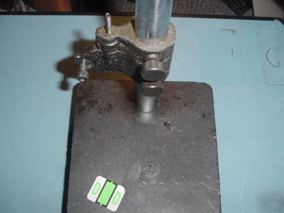 Dial gauge inspection stand marble base