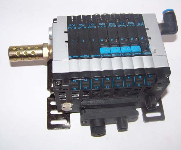 Festo cpv-10-vi pneumatic solenoid valve manifold/5 way