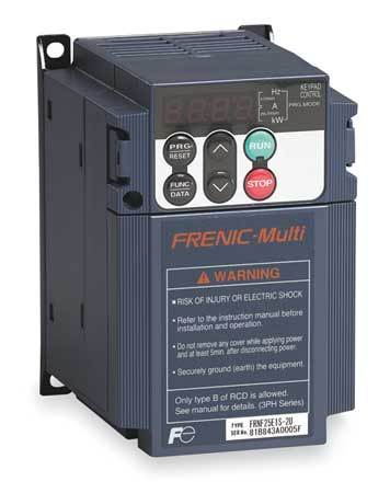 Fuji electric FRN007E1S-2U 7.5 hp max variable frequenc