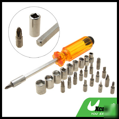 26 in 1 multifunction tool screwdriver nut driver set