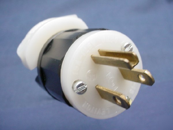 New leviton hospital grade plug 5-15 15 amp 125 volt