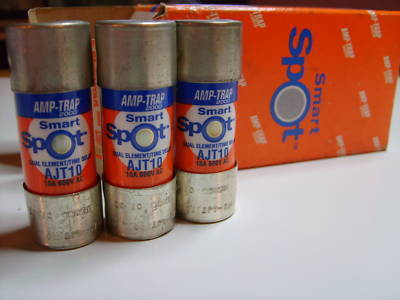 Box of amp-trap smart spot fuse AJT10 10 amp time delay