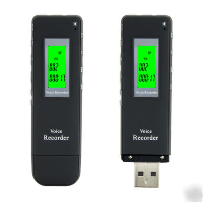 Telephone and digital voice recorder 2GB memory + usb
