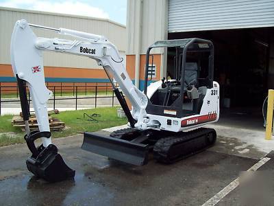 Bobcat 331 excavator,2008, free shipping 1ST 1000 miles