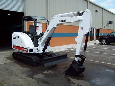 Bobcat 331 excavator,2008, free shipping 1ST 1000 miles