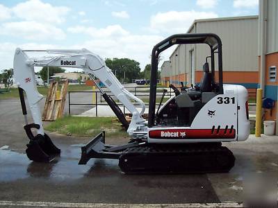 Bobcat 331 excavator,2008, free shipping 1ST 1000 miles