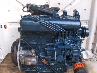 Kubota V2003 turbo diesel engine motor bobcat 60HP