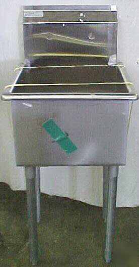 New stainless steel mop sink commercial heavy duty nsf