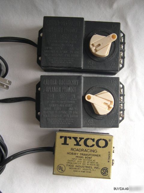 Bachmann 6607 tyco 608P hobby transformer dc ac power 