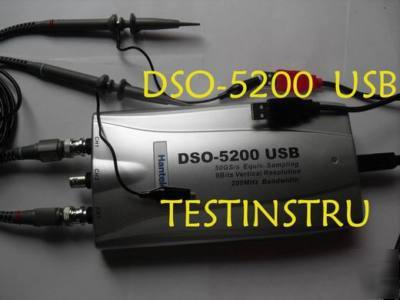 Pc_usb digital oscilloscope 200MHZ dso-5200 vista++++++