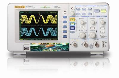 Rigol DS1052E dso oscilloscope 2 channel,50 mhz,1 gsa/s