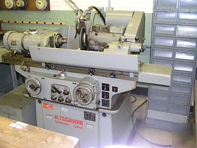 8â€ x 16â€cc tschudin htg hydraulic cylindrical grinder