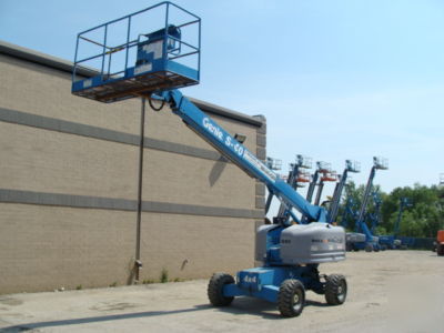 Genie s-40 telescopic boom lift manlift aerial platform