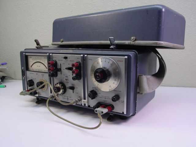 Hewlett packard 3550A frequency response test set -1962