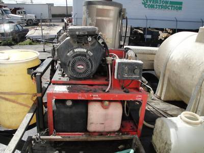 Hotsy 1260-ss/1260SS hot water pressure washer/trailer