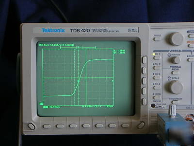 Tektronix TDS420 150 mhz digitizing oscilloscope 