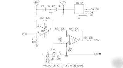 Vco driver printed circuit assembly, azd p/n vcotc