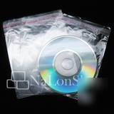 100 pcs 3 inche 8CM cd dvd-r rw plastic sleeves case