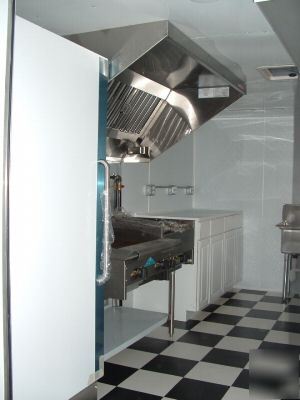 2010 7 x 14 catering concession trailer / kitchen