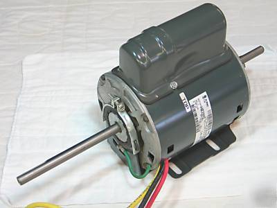 New ge H039AS 1/2 hp 1075RPM 1PH 230V 2SPD dual shaft 