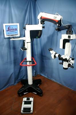 2006 leica M820 ophthalmic surgical microscope on F19 