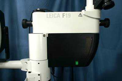 2006 leica M820 ophthalmic surgical microscope on F19 