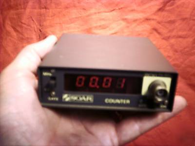 Soar fc-841 10 hz to 50 mhz portable frequency counter