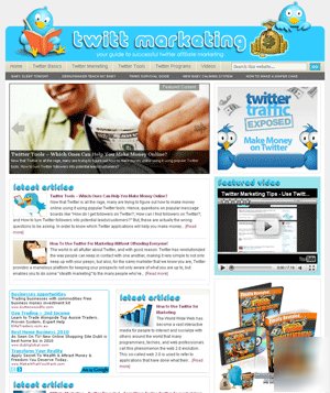 Twitter affiliate marketing website for sale autoblog